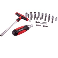 Tork Craft - Ratcheting Screwdriver & T-handle Tool Set - Photo