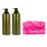 MakeUp Eraser Original Pink Argan Sulfate Free Shampoo & Conditioner 400ml Photo