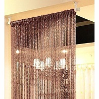 Matoc Designs Matoc String Curtain - Brown with Silver Specks Photo