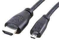 Raspberry Pi 4 Model B HDMI Cable Micro HDMI To HDMI 2m Black - T7733AX Photo