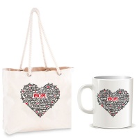 Mom-Tote Bag-Mug-Mothersday-Gift Set Photo