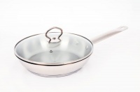 TISSOLLI Stainless Steel Frypans - 24cm With Glass Lid Photo