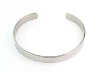 Stainless Steel Broad Cuff Bangle Photo