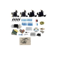 Complete Professional Tattoo Machine Kit With A Carry Case Photo