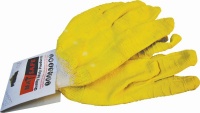 Matsafe Glove Latex Knit Yellow PP 120 Photo