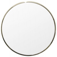 Century Lifestyle Round 45cm Mirror Chrome Photo