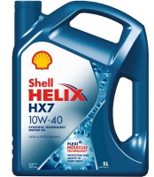 Shell Helix HX7 10W-40 Synthetic Technology Motor Engine Oil 5 Litre Photo
