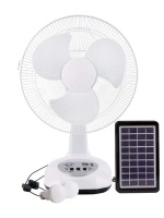Rechargeable Solar fan Photo