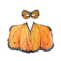 Dreamy Dress Up Dreamy Poncho & Mask - Orange Butterfly Photo