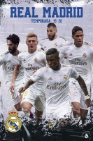 Real Madrid - Players 2019-2020 Poster Photo