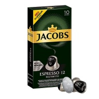 Jacobs Espresso Ristretto Intensity 12 - Nespresso Compatible Coffee Capsules - Pack of 10 capsules Photo