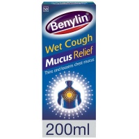 Benylin Wet Cough Syrup Mucus Relief 200ml Photo