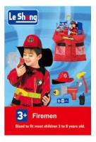 Fireman Role Play Costume Set with Speaker and Accessories Photo