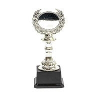 Terrific Trophies Silver Plain Figure Trophy with Base - Large Photo