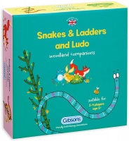 Gibsons Snakes & Ladders & Ludo - Board Game Photo