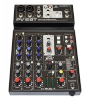 Peavey PV 6BT Compact Mixer 6 Channel with Bluetooth Photo