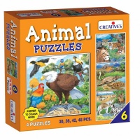 Creatives - 4 Animal Puzzles Photo