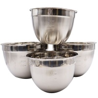 Stainless Steel Mixing Bowls - Set of 4 Photo