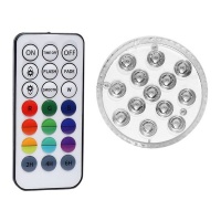 Remote Control Submersible Light 16 Colours Swimming Pool 13 LEDs Photo