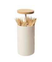 Toothpick Holder with Push Function to Open and Close Photo