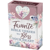 Christian Art Gifts Favorite Bible Verses To Bless The Heart - Box Of Blessings Photo