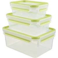 Emsa Clip & Close Food Container Set Green Photo