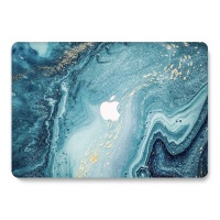 Designer Case - Waves of Blue for Macbook Pro 16" Touch Photo