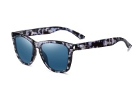 Sophie Moda-TAC Polarized Lens Wayfarer Sunglasses Ocean Blue Design Photo