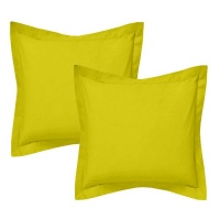 Pappa Joe – Flange Cushion Cover Set – Yellow Photo