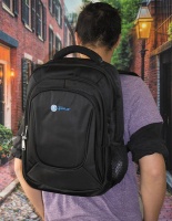 Fino 12L Laptop Backpack With Blue Logo Photo