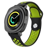 Samsung 20mm Dual Color Silicone Strap - Sport Style Clip For /Huawei/Garmin Photo