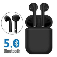 InPods 12 Wireless Bluetooth V5.0 Earphones for All Smart Phones : Black Photo