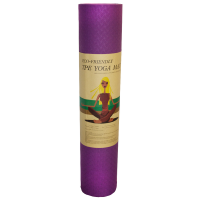 Eco-friendly TPE Fitness Yoga Mat - Purple Photo