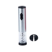 Electric Wine Opener with Foil Cutter - Silver Photo