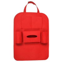 Portable Car Backseat Organizer - Red Photo
