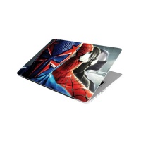 Laptop Skin/Sticker - Spiderman Faces Photo