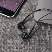 Unbranded Universal Earphones with Mic 3.5mm Jack Black. Samsung Huawei iPhone 1.2 M Photo