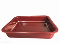 Dalebrook Burgundy Regal Range Rectangular Food Preparation Dish GN1/2 Photo