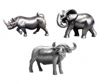 Zawadi Men’s Birthday and Special Occasion Pewter Animals Gift Set Photo
