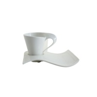 Elegant Wave Tea Set- 12 Piece Cup & Saucer Photo