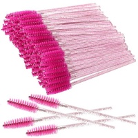 Mascara Wands/ spoolie brushes crystal handle Pack of 25 Photo