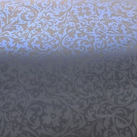 Gift Wrapping Paper 5m Roll - Brocade in Blue & Pearl Gray Photo