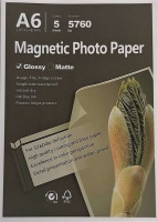 MECOLOUR TT-MGA6 Magnetic Glossy Photo Paper A6 680g 5 Sheets Photo