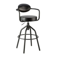 Basics Turner Bar Chair - Black Photo