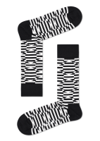 Happy Socks Optic Dot Sock - Black & White Photo
