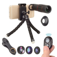 Apexel 6" 1 Camera Lens Kit 18x optical zoom for mobile phone Photo
