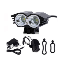 Fluir 1800lm 2xT6 Cycling Front Light with 8.4v Battery Pack Photo