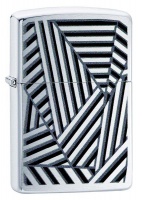 Zippo Lighter 200 Grid Lines Design Photo