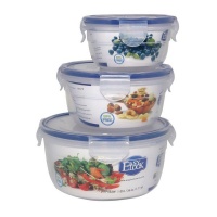 Easy Lock 3 Piece Food Storage Containers Photo