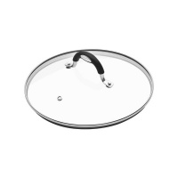 Tramontina Glass and Stainless Steel Lid with Silicone Handle Photo